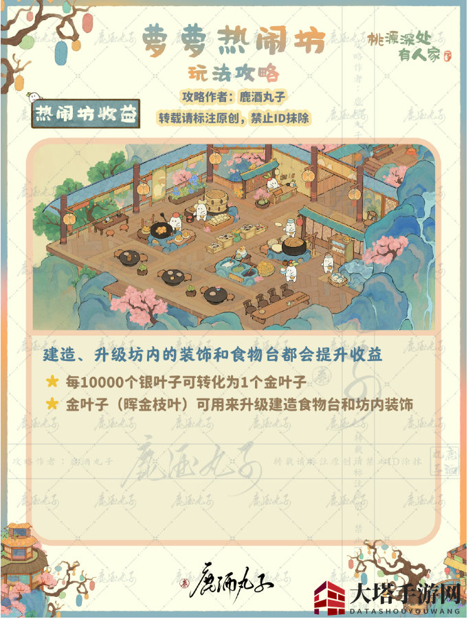 《桃源深处有人家》果果热闹坊玩法攻略