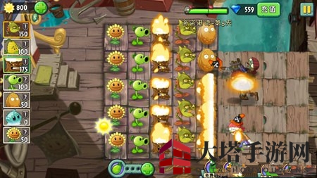 《植物大战僵尸2》海盗港湾第五关攻略