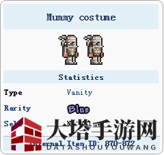 《泰拉瑞亚》手游版：探寻神秘木乃伊服饰攻略