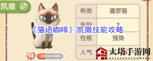 猫咪大厨凯撒：咖啡店守卫者，揭秘神秘技能攻略
