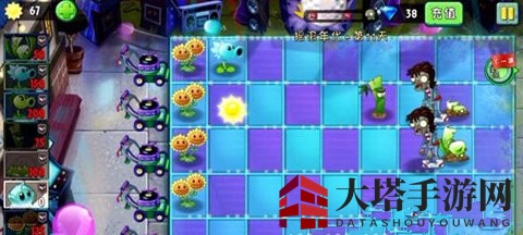 《植物大战僵尸2》摇滚年代第十一关攻略：竹小弟助力完美防御体系