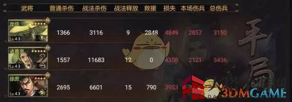 《率土之滨》形兵蜀之智搭配分析