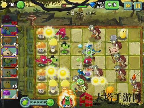 《植物大战僵尸2》失落之城第三关攻略