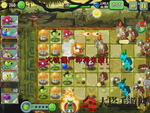 《植物大战僵尸2》失落之城第三关攻略