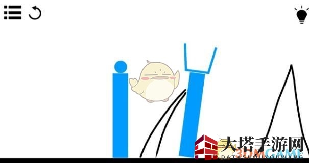 《物理画线》第34关：创新思维巧通关，挑战神奇翻转大作战
