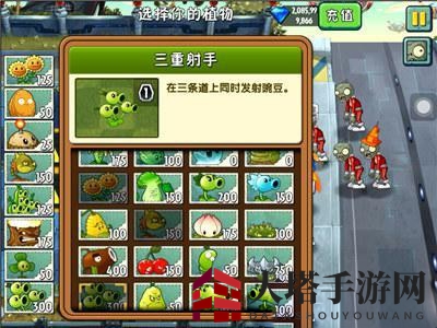 《植物大战僵尸2》攻略：轻松闯关第四关，AOE植物助你通关