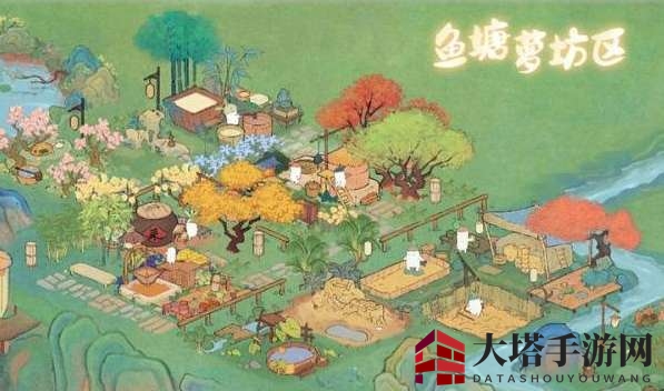 《桃源深处有人家》鱼塘罗坊布局攻略