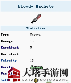 《泰拉瑞亚》手游：鲜血屠刀特色回旋镖武器介绍与获取攻略