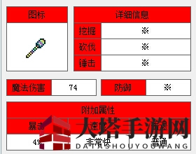《泰拉瑞亚》彩虹魔杖：炫彩收藏品，战场表现平平