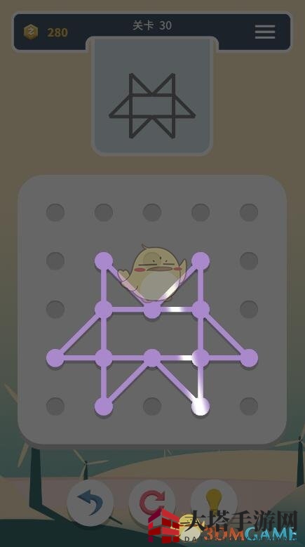 《点线交织》经典篇第30关攻略