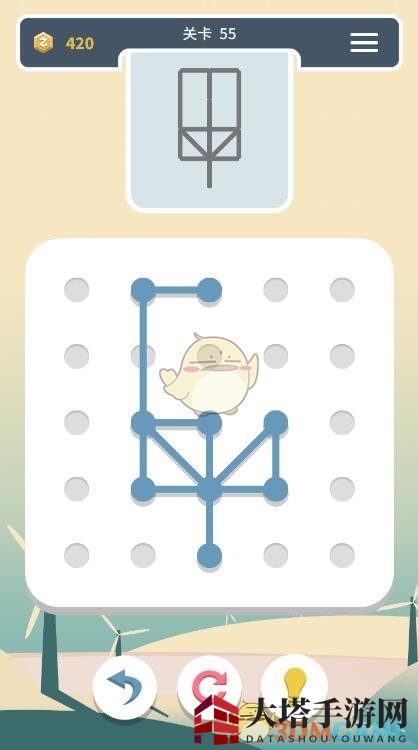 《点线交织》经典篇第55关攻略