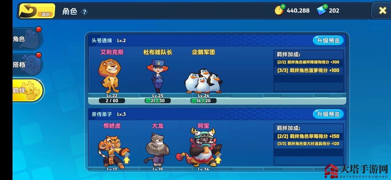 《梦工厂大冒险》羁绊系统攻略