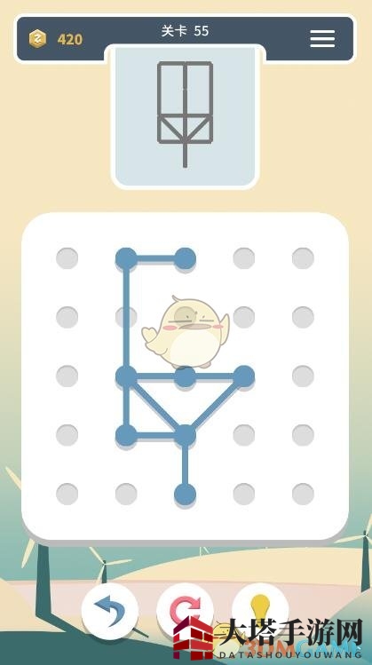 《点线交织》经典篇第55关攻略