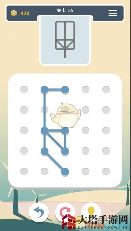 《点线交织》经典篇第55关攻略