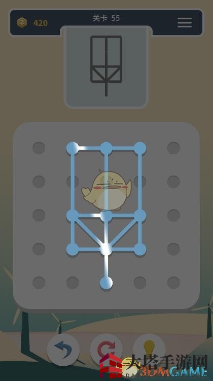 《点线交织》经典篇第55关攻略