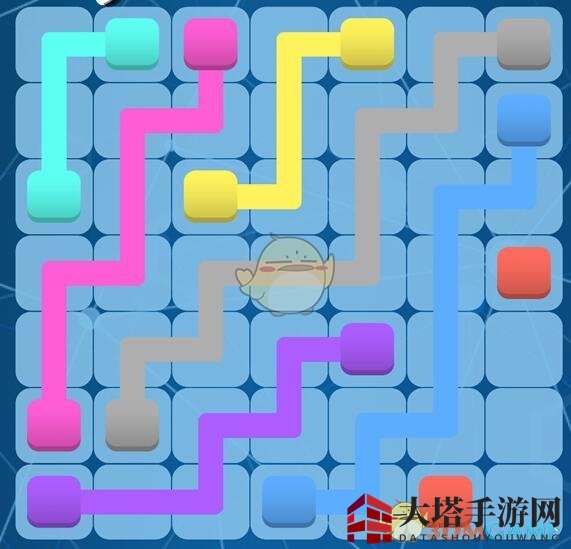 《欢乐六边形》中级第11关连线攻略