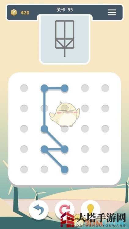 《点线交织》经典篇第55关攻略