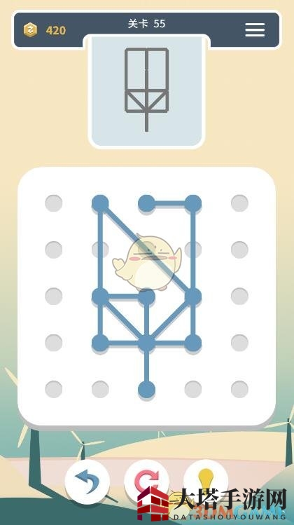 《点线交织》经典篇第55关攻略