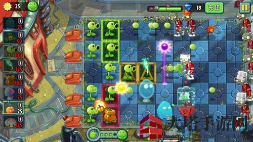 《植物大战僵尸2》未来世界第十四关攻略