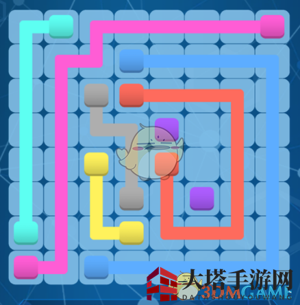 《欢乐六边形》高级第10关攻略图