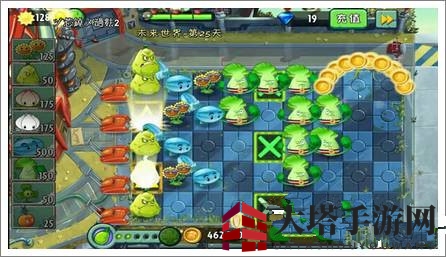 《植物大战僵尸2》未来世界第二十五关攻略