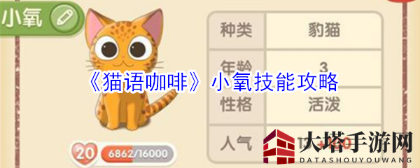 《猫语咖啡》小氧技能攻略