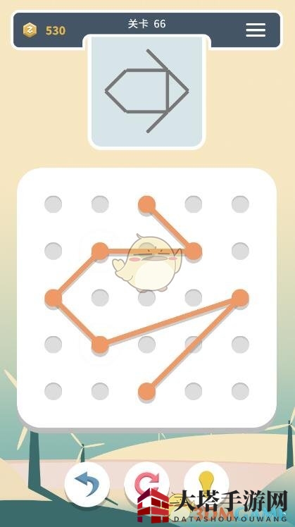 《点线交织》经典篇第66关攻略
