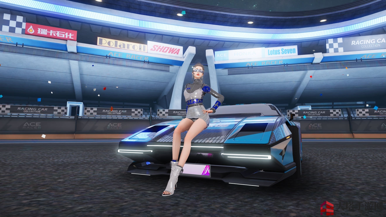 《王牌竞速》零号试验机涂装外观大揭秘