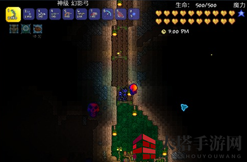 《泰拉瑞亚》手机版世界树建筑攻略