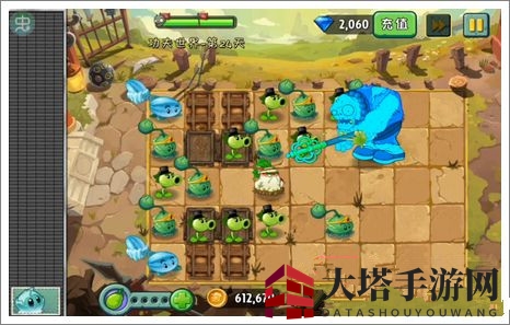 《植物大战僵尸2》功夫世界第二十四关攻略